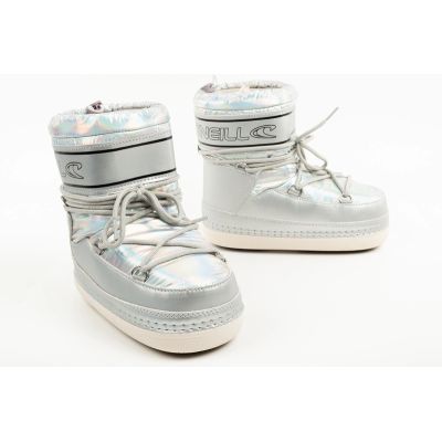 7. O'Neill Lisa High silberne isolierte Winterstiefel für Mädchen