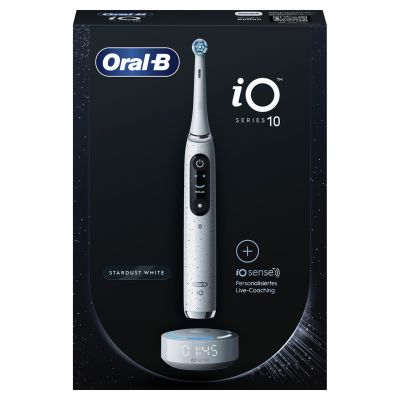 15. Oral-B iO Series 10 Stardust White Zahnbürste