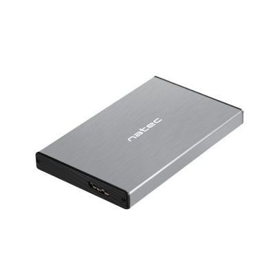 2. NATEC Rhino Go NKZ-1281 Festplattengehäuse (2,5"; USB 3.0; Aluminium; Grau)