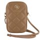 2. Guess Zip Quilted 4G Tasche – braun