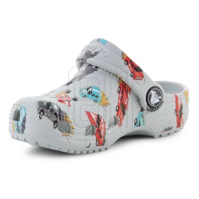 3. Crocs Classic Race Cars Graphic Jr 210992-1NN Flip-Flops