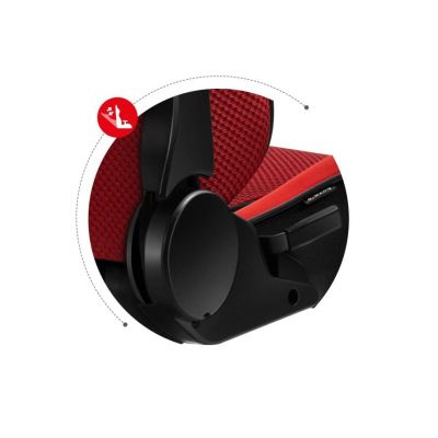 16. Huzaro Force 6.2 Gaming-Stuhl aus rotem Netzgewebe