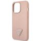 6. Guess GUHCP13LPSATLP iPhone 13 Pro / 13 6.1" pink/pink Hardcase SaffianoTriangle Logo