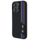 2. BMW Silikon Cut Tricolor Lines MagSafe Hülle für iPhone 16 Pro Max – Schwarz