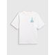 5. Lockeres T-Shirt mit Aufdruck für Mädchen 4F 4FJRSS26TTSHF3980-11S