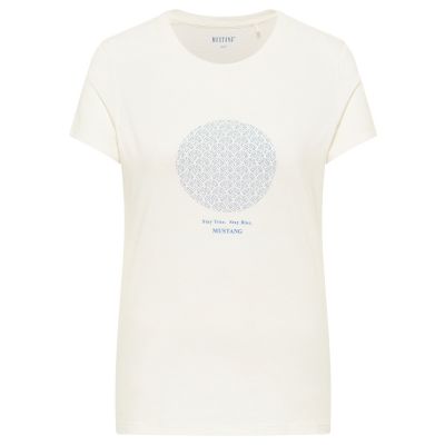 9. Mustang Alexia C Brustaufdruck T-Shirt W 1013383 2013