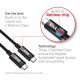 8. CLUB3D CAC-1579 USB-Kabel USB4 Gen 3x2 3m USB-C Schwarz