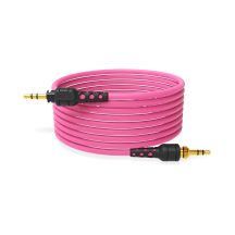 RODE Rode NTH-Cable24 pinkes Audiokabel 2,4 m 3,5 mm TRS Pink