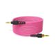 RODE Rode NTH-Cable24 pinkes Audiokabel 2,4 m 3,5 mm TRS Pink