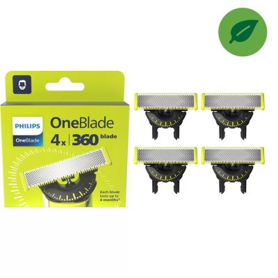 Philips Norelco OneBlade OneBlade 360 QP440/50 4 x Ersatzklinge 360