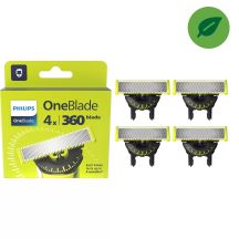Philips Norelco OneBlade OneBlade 360 QP440/50 4 x Ersatzklinge 360