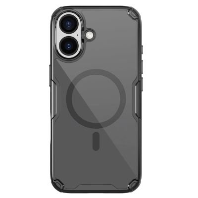 Nillkin Nature TPU Pro Magnethülle kompatibel mit MagSafe für iPhone 17 Pro - Translucent Black