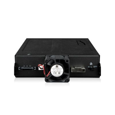 12. Icy Dock MB105VP-B Festplattengehäuse SSD-Gehäuse Schwarz