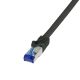 2. LogiLink C6A123S Netzwerkkabel Schwarz 30 m Cat6a S/FTP (S-STP) Rund