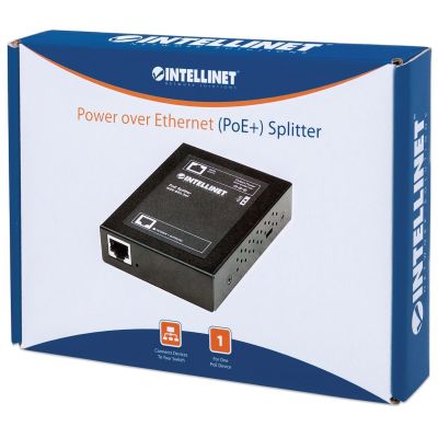9. Intellinet 560443 Netzwerk-Splitter Schwarz PoE-Unterstützung