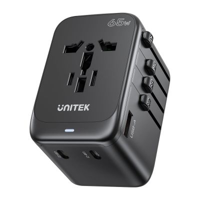 14. UNITEK Reiseladegerät EU/US/UK/AUS GAN PD 65W