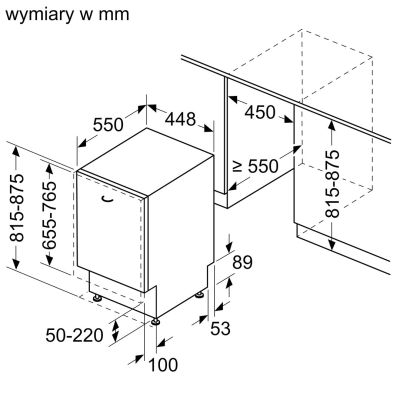 11. BOSCH SMH4HVX11E Einbaugeschirrspüler, vollintegriert, 60 cm, Vario-Schiebescharniere