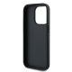 7. Karl Lagerfeld Diagonal Quilted Script Hülle für iPhone 15 Pro – Schwarz