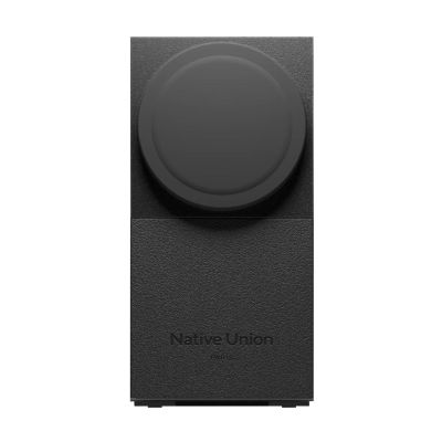 2. 15W Qi2 kabelloses Ladegerät für drei Geräte, kompatibel mit MagSafe, Adapter sowie EU- und UK-Stecker im Lieferumfang enthalten (schwarz).