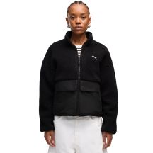 Damenjacke Puma Re:Fibre Sherpa schwarz 694567 01
