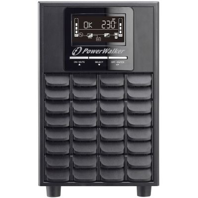 3. PowerWalker VFI 1500 CG PF1 Doppelwandler (Online) 1,5 kVA 1500 W 4 x Netzsteckdosen