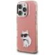 2. Karl Lagerfeld IML Aquarelle Choupette & Logo iPhone 16 Pro Hülle – Rosa