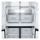 5. LG GMG960EVJE Side-by-Side-Kühlschrank mit mehreren Türen, 179 cm, Essence Black Steel, Mattschwarz, Total NoFrost, Wasserzulauf