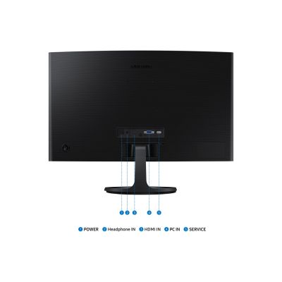 12. SAMSUNG LED-Monitor 24" LS24D364GAUXEN 100Hz