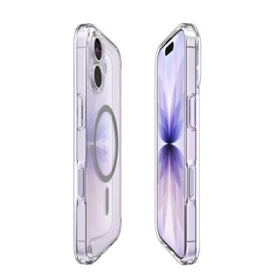9. Spigen Ultra Hybrid MagSafe Case für iPhone 17 - Klargrau