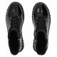 5. Schwarze Damen-Lacklederstiefeletten Filippo DBT8075