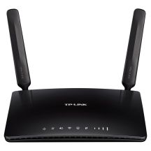 TP-LINK TL-MR6400 WLAN-Router, Single-Frequenz (2,4 GHz), Fast Ethernet, 3G/4G, Schwarz