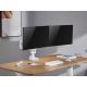10. Equip 650183 Monitorhalterung/Ständer 88,9 cm (35") Schreibtisch Weiß