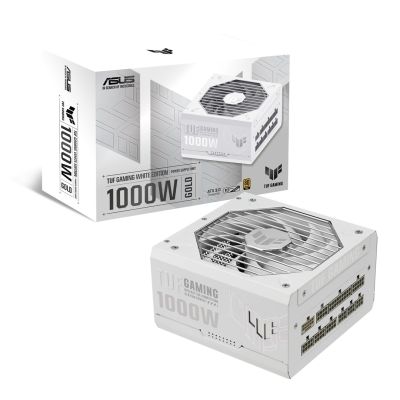 22. ASUS TUF Gaming 1000W Gold White Edition Netzteil