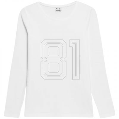 Langarm-T-Shirt 4F F376 W 4FWMM00TLONF376 10S