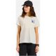 7. Damen-T-Shirt mit kurzen Ärmeln ODLO T-shirt crew neck s/s COTTON BLEND ODLO FLAGS, beige
