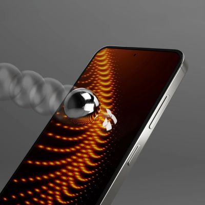 6. SBS Tempered Glass D3O mit Rahmen für Samsung Galaxy S25 / S24