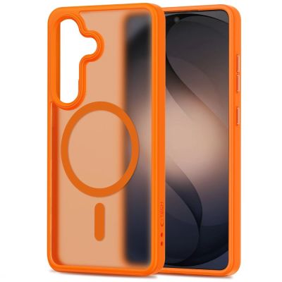 2. Tech-Protect Magmat MagSafe Hülle für Samsung Galaxy S26 - Orange Matt