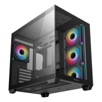 18. DeepCool CG530 4F Midi-Tower Schwarz