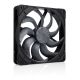15. NOCTUA 140mm NF-A14x25 G2 PWM Lüfter Chromax Schwarz