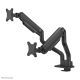 4. Neomounts DS70S-950BL2 Monitorhalterung/Ständer 88,9 cm (35") Schreibtisch Schwarz
