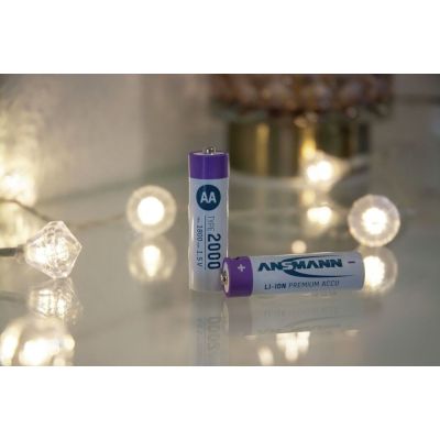 15. Ansmann 1312-0036 Haushaltsbatterie Wiederaufladbare AA-Batterie Lithium-Ionen (Li-Ion)