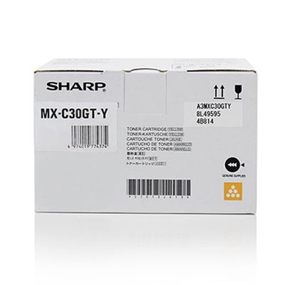 Sharp MXC30GTY Tonerkartusche, 1 Stück, Original Gelb