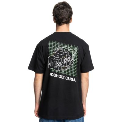 4. DC Dimensional SS Tee ADYZT05452-KVJ0 Schwarz L