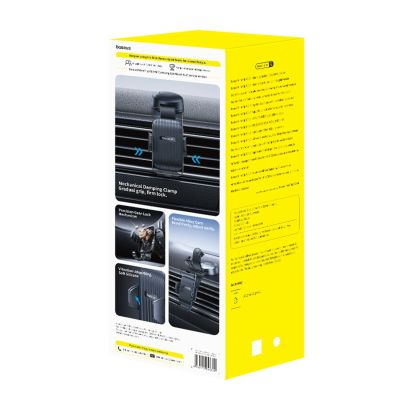 12. Baseus PrimeTrip C03 Autohalterung mit Saugnapf für das Armaturenbrett – Schwarz