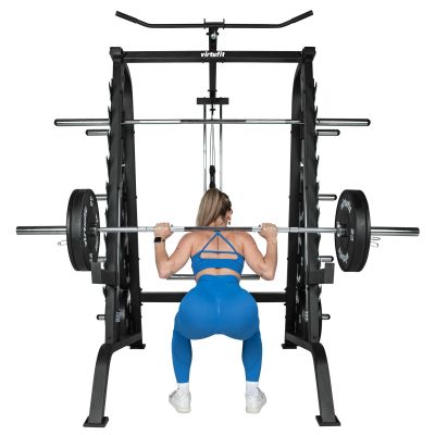 19. VIRTUFIT SM100 SMITH-MASCHINE – MIT HEBESTATION – KRAFTSTANGE
