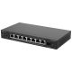 9. Ruijie Networks RG-ES209MG-P Netzwerk-Switch, Managed L2 2,5G Ethernet (100/1000/2500), PoE-fähig, Schwarz