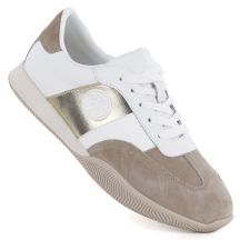 Damenlederschuhe in Weiß und Beige Artiker 58C1113