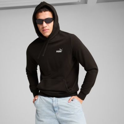 3. Puma ESS 2 Color Herren-Hoodie mit Logo Nr. 1, Größe S, Schwarz, 684719 01