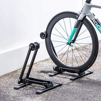 8. Rockbros 27210001001 Klappbarer Fahrradständer – Schwarz