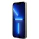 5. Guess GUHMP13MSPLG iPhone 13 6.1" Grau/Grau Hartschale Silikon Logo Plate MagSafe